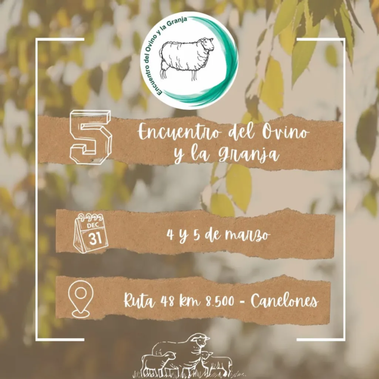 5to Encuentro del Ovino y la Granja – 2023