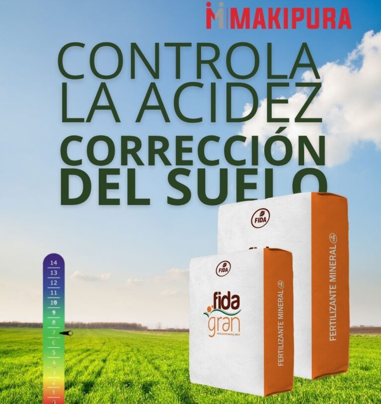 FIDAGRAN para controlar la acidez en el suelo