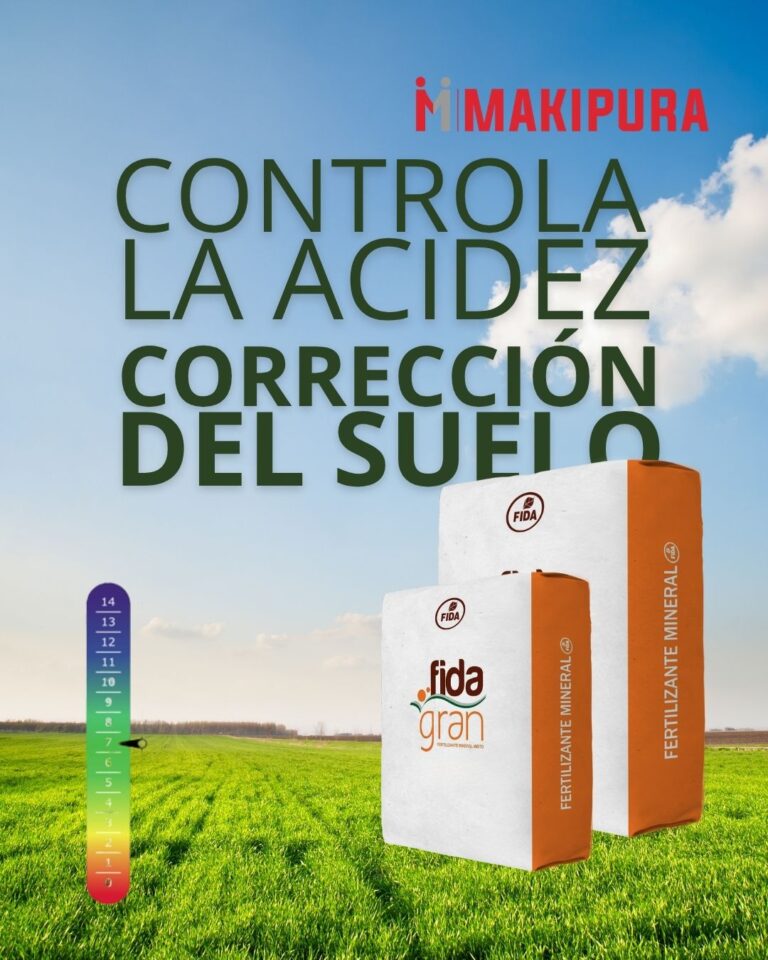 FIDAGRAN para controlar la acidez en el suelo